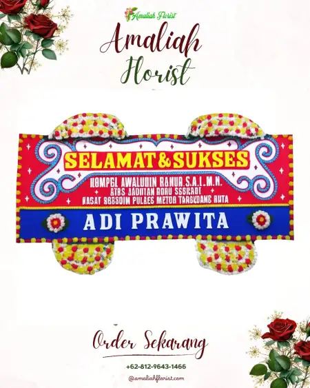 Papan Bunga Ucapan Selamat Gunungkeling